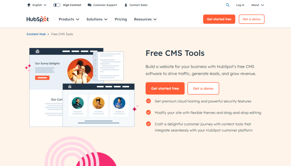 HubSpot CMS: All-in-One Marketing Solution